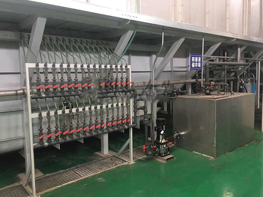 Chaîne de production de revêtement de anodisation en aluminium de puissance multi 30000KG