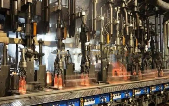 Projet de ligne de production de bouteilles en verre de parfums personnalisées