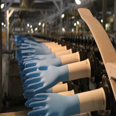 Les fournisseurs de ZX travaillent le gant faisant la machine pointillant la puissance de formation de moule de latex de JB SDB des ventes techniques d'air l'appui visuel Pl de PCs
