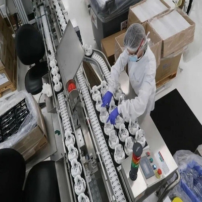 ZX a adapté la chaîne aux besoins du client de production cosmétique automatisée service de garantie