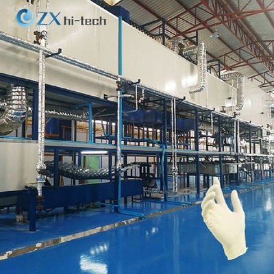 Chaîne de production médicale en caoutchouc de gants de latex AC380V 50Hz