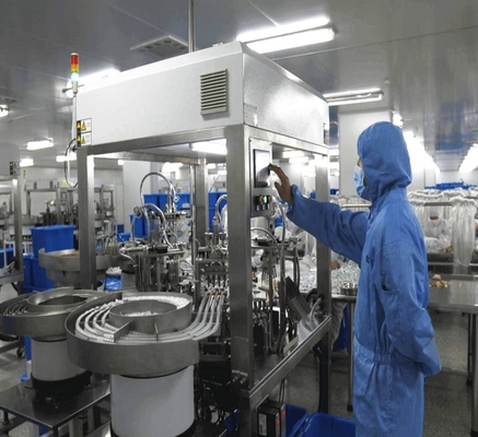 Chaîne de production jetable médicale d'aiguille de seringue