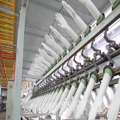 Chaîne de production médicale en caoutchouc de gants de latex 380V 50-200KW