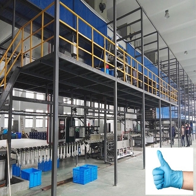 chaîne de production de gants de latex de 220V 380V gant de la CE faisant la machine