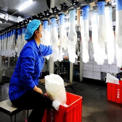 chaîne de production de gants de latex de 220V 380V gant de la CE faisant la machine
