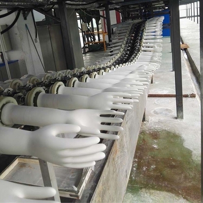 chaîne de production de gants du latex 380V gants chirurgicaux faisant la machine