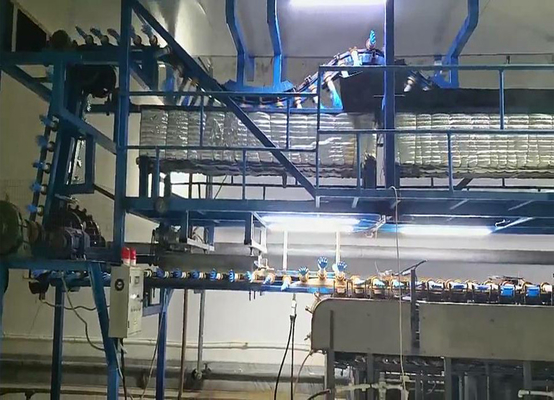 200 mètres de latex de gant de machine jetable de fabrication