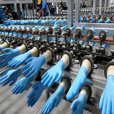 Chaîne de production médicale de gants de latex chaîne de production de gants de nitriles jetable