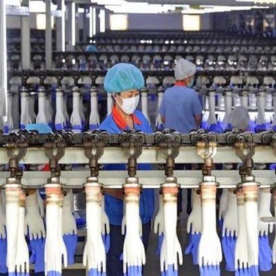 Chaîne de production médicale de gants de latex chaîne de production de gants de nitriles jetable