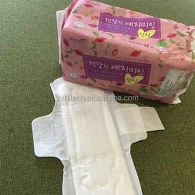 Chaîne de production féminine de serviette hygiénique équipement de Zhixue Company