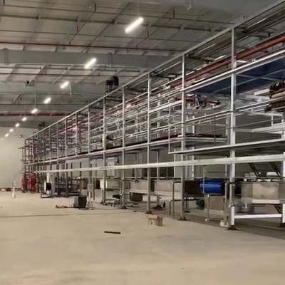 Chaîne de production en caoutchouc de latex de couverture à grande vitesse de chaussure