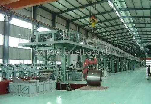 ZX société ligne de production de bobines d'acier galvanisé, équipement de production de bobines d'acier