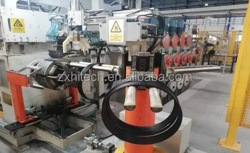 Chaîne de production ultra-rapide de pneu en caoutchouc de société de ZX 	fabrication d'industries