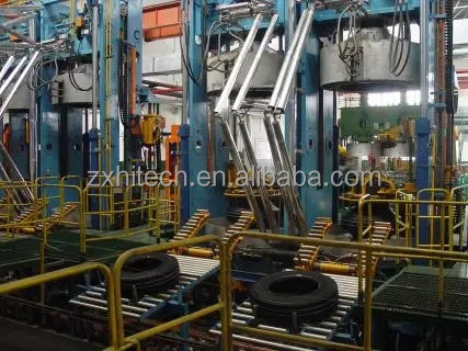 Chaîne de production ultra-rapide de pneu en caoutchouc de société de ZX 	fabrication d'industries