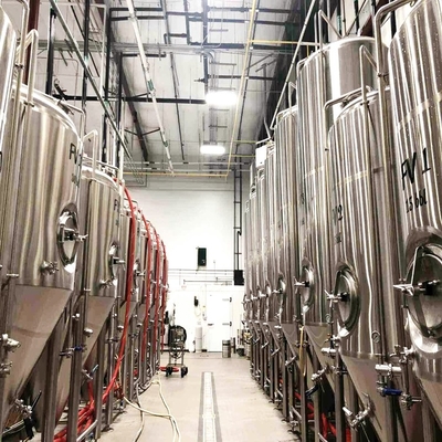 Chaîne de production de bière service de garantie d'équipement de fermentation de bière