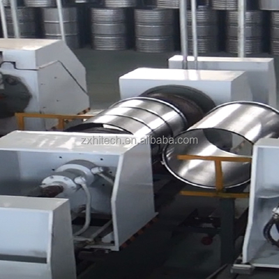 Équipement de ligne de production de tambours à huile de fer de 200 litres