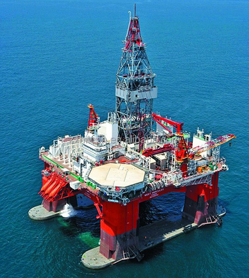plateforme d'exploitation de champs pétrolifères offshore de la société ZX