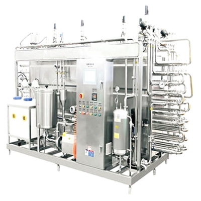 Ligne de production laitière évaporé de PLC/machine de développement adoucie de lait condensé