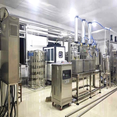 Ligne de production laitière évaporé de PLC/machine de développement adoucie de lait condensé