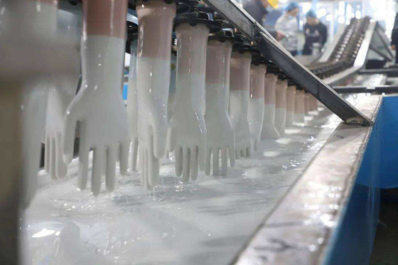 Les fournisseurs de JUBAO travaillent le gant faisant la machine pointillant la puissance de formation de moule de latex de JB SDB des ventes techniques d'air l'appui visuel de PCs