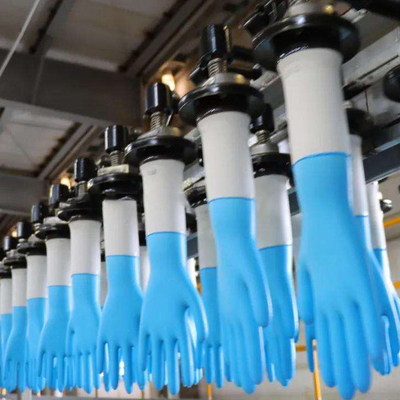 Les fournisseurs de JUBAO travaillent le gant faisant la machine pointillant la puissance de formation de moule de latex de JB SDB des ventes techniques d'air l'appui visuel de PCs