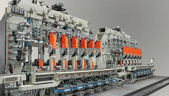Ligne de production de bouteilles en verre de boissons Coca-Cola