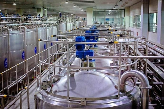 ZX Company condensent la ligne de production laitière ont adouci la machine de développement de lait condensé
