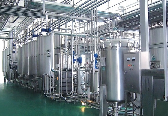 ZX Company condensent la ligne de production laitière ont adouci la machine de développement de lait condensé