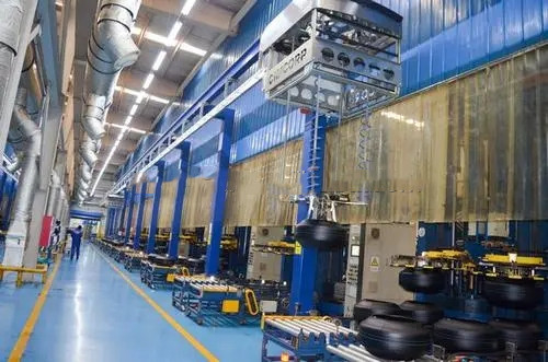 Chaîne de production ultra-rapide de pneu en caoutchouc de société de ZX 	fabrication d'industries