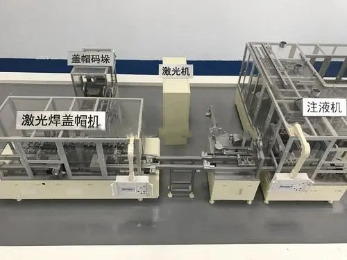 Chaîne de production de batterie de société de ZX fabrication d'industries