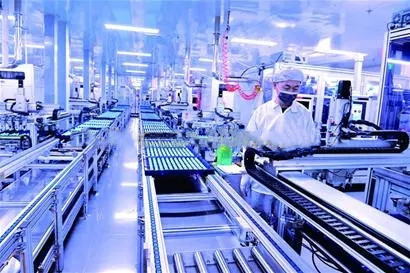 Chaîne de production de batterie de société de ZX fabrication d'industries