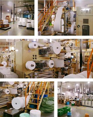 Ligne de production à haute vitesse pour l'élimination de l'humidité urinaire