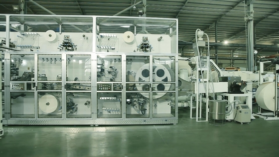 Ligne de production de couches pour bébés