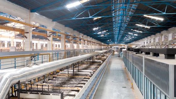 chaîne de production de moteurs à grande vitesse