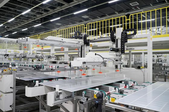 Équipement de chaîne de production de panneaux solaires Ligne de production photovoltaïque